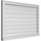 Ekena Millwork Vertical Surface Mount PVC Gable Vent: Functional, w/ 2"W x 2"P Brickmould Sill Frame, 40"W x 26"H GVPVE40X2603SF - alternate 5